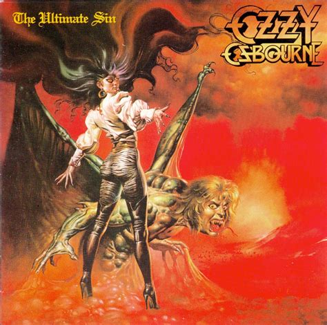 OZZY OSBOURNE – "The Ultimate Sin" | Виниловые пластинки, Обложки ...