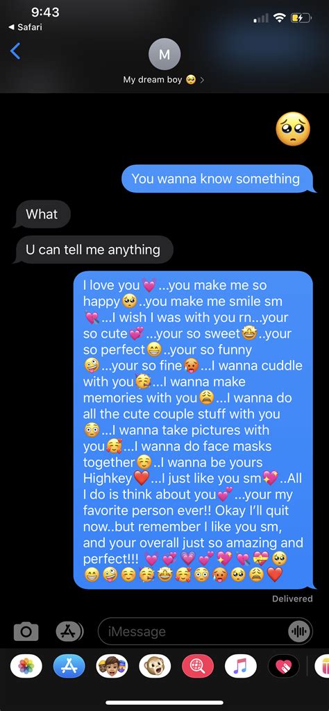 Aww 😩💖 | Cute boyfriend texts, Cute messages for boyfriend, Sweet texts