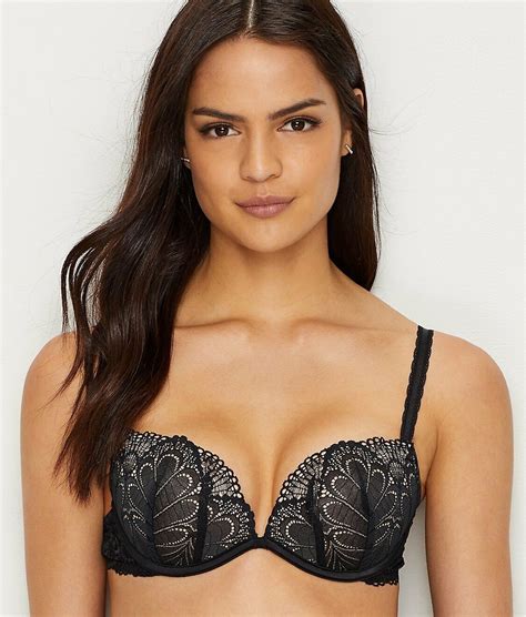 WONDERBRA Black Refined Glamour Full Effect Push-up Bra, US 32D, UK 32D, NWOT - Bras & Bra Sets