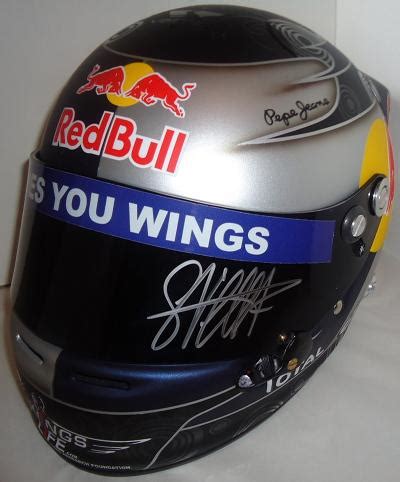 PITLANE ONLINE STORE: Sebastian Vettel F1 Helmet - Signed Replica - 2010