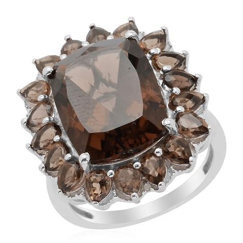 25 best images about Smoky Quartz Jewelry on Pinterest | Overlays, Diamond pendant and White topaz