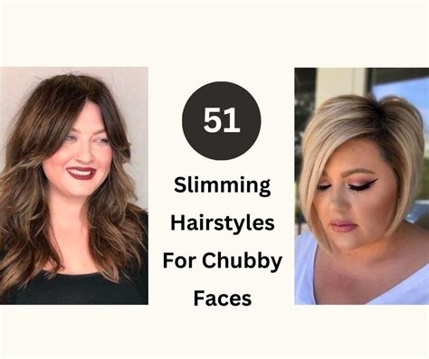 55 Best Slimming Hairstyles For Chubby Faces And Double Chins | Fabbon