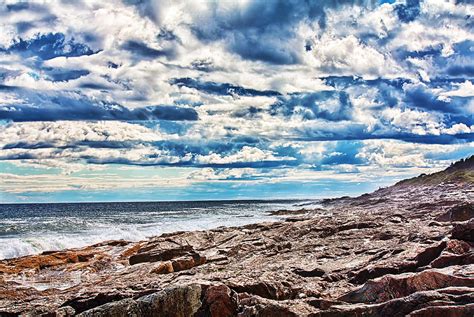 Rocky Maine Coastline Photograph by Fred Larson - Fine Art America