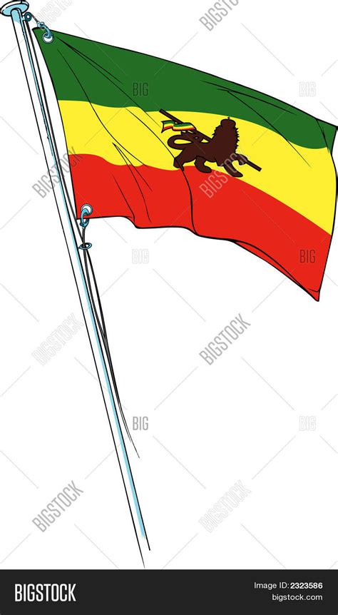 Rastafari Reggae Flag Vector & Photo | Bigstock