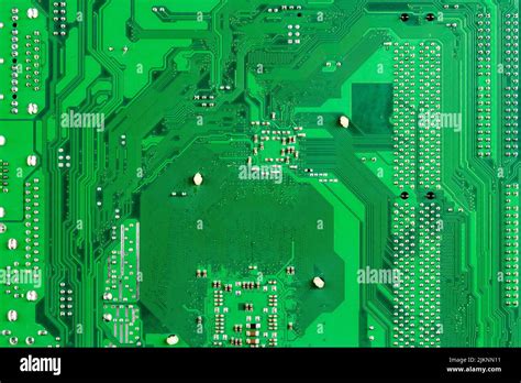 Green circuit board for the background Stock Photo - Alamy