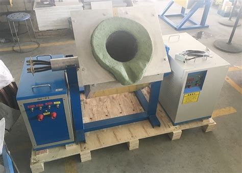 IGBT 1300C 150Kg Brass Metal Smelting Furnace For Copper