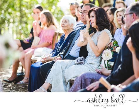 Mother of groom crying during the wedding ceremony - Weddings - Ashley ...