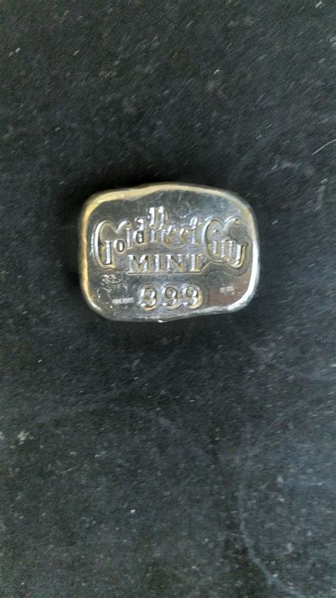 1oz Fine Silver Nugget – Gold Reef City Mint