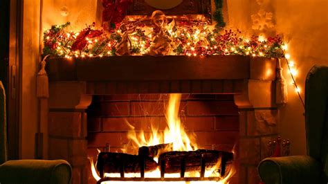 [100+] Christmas Fireplace Backgrounds | Wallpapers.com