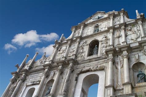 The Ruins of St. Paul s stock photo. Image of catholic - 18980984