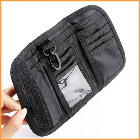 CORDURA Waterproof Nylon Pouch EDC Tactical Wallet Travel Card Wallets Outdoor Sport Money ...