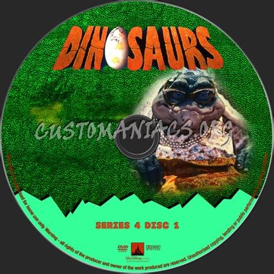 Dinosaurs Series 4 dvd label - DVD Covers & Labels by Customaniacs, id: 46872 free download ...