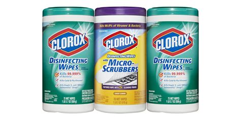 Clorox Disinfecting Wipes: 3-Pack for under $11 Prime shipped (Reg. $15)