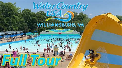 Water Country USA, Busch Garden Williamsburg's Water Park | Full Tour - YouTube