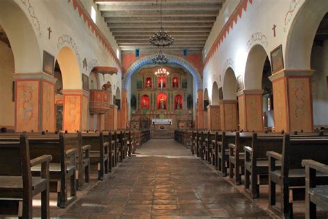 Mission San Juan Bautista chapel interior | Spanish missions in ...