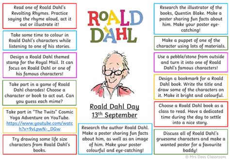 Roald Dahl Day - Activity Mat | Teaching Resources