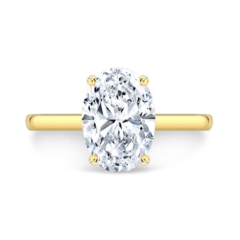 1.15ct. Oval cut Natural Diamond Solitaire Hidden Halo Diamond ...