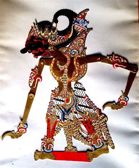 Jual Wayang Kulit Gatotkaca standar di lapak Nauvan Store nauvancollection