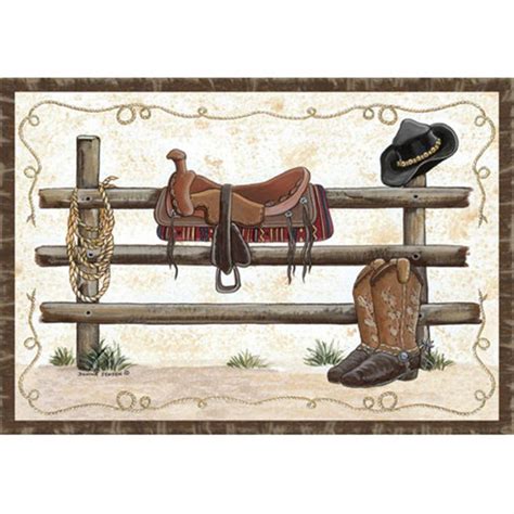 Home Accents Western Area Rug - Everything Log Homes