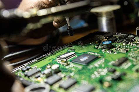 Car Ecu Detail repair stock photo. Image of electrical - 259043052