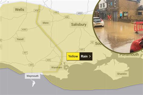 Weather warning issued for Somerset, Wiltshire and Dorset on Thursday | The Purbeck Gazette | In ...