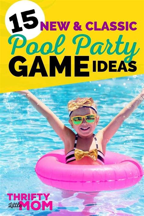 Plan an awesome summer pool party with these fun games and toys for kids, teens, and tweens ...