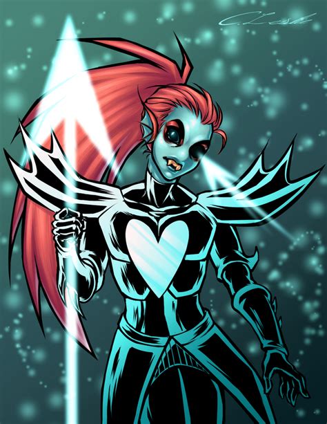 Undyne the Undying by Meiseki on DeviantArt