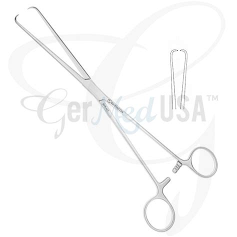 Braun Uterine Tenaculum Forceps 9 1/2" | GerMedUSA Inc