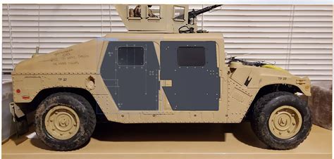 Vehicle 21 Century Up Armored Humvee (WIP) Part 2