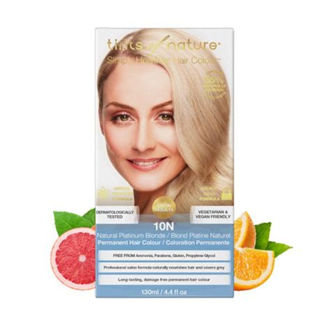 Buy Tints Of Nature Permanent Hair Color- 10N Natural Platinum Blonde | Life Pharmacy