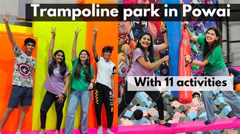 Powai|Trampoline park|Gravity Zone|11 activities|offers & discount. - YouTube