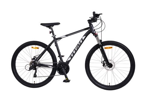 TITAN MOUNTAIN BIKE CHALLENGE ONE. LADIES 21 SPEED, 27.5 WHEEL, FRONT ...