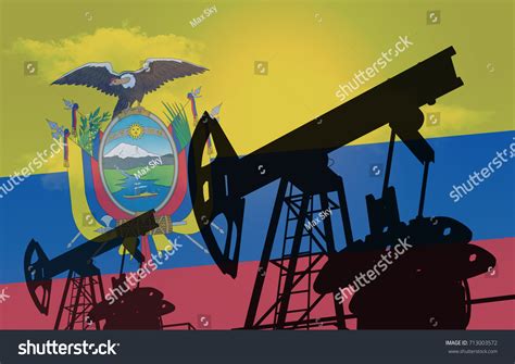 Oil Production Ecuador 3dillustration Stock Illustration 713003572 ...