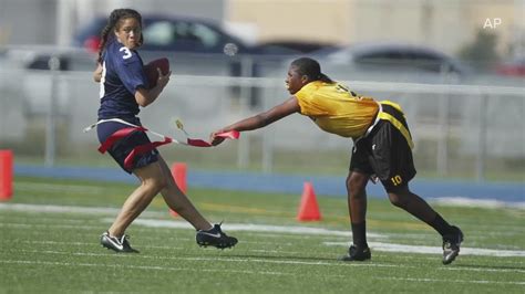 California makes flag football a girls' high school sport | abc10.com