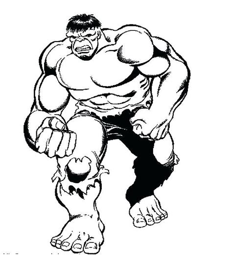 hulk comic outline - Penelusuran Google | Hulk coloring pages, Coloring ...