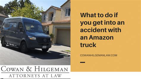 What to do if You Get Into an Accident With an Amazon Truck