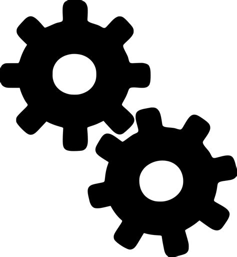 SVG > gears engine mechanical copper - Free SVG Image & Icon. | SVG Silh