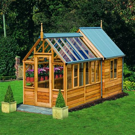 Rosemoore Combi Greenhouse/Shed | Greenhouse shed, Home greenhouse ...