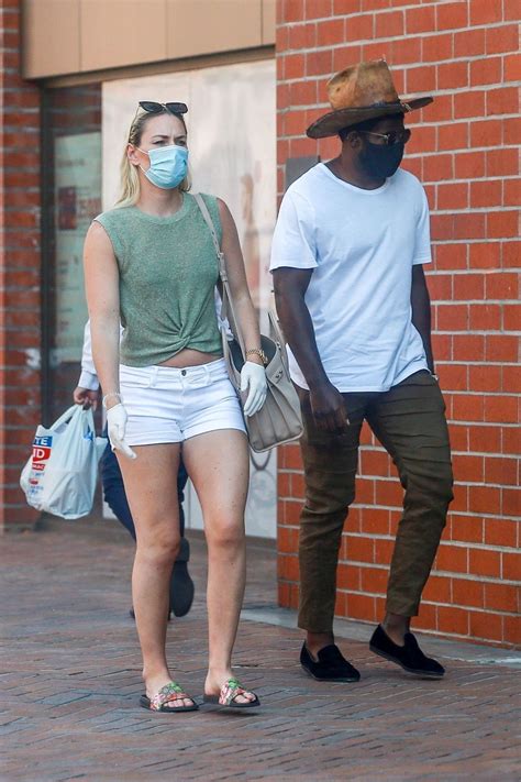 LINDSEY VONN and P.K. Subban Out in Los Angeles 05/27/2020 – HawtCelebs