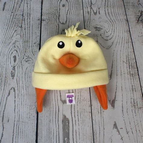 Baby and Kids Duck Fleece Hat Baby Duck Hat Child Duck Hat | Etsy | Fleece hat, Baby winter hats ...