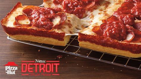 Pizza Hut introduces rectangular, thick crust Detroit-style pizza ...