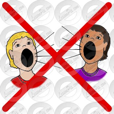 Do Not Yell Picture for Classroom / Therapy Use - Great Do Not Yell ...