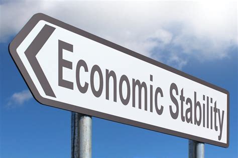 Economic Stability - Free of Charge Creative Commons Highway Sign image