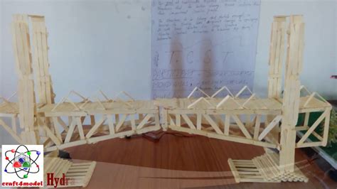 Hydraulic Bridge Working Model - YouTube