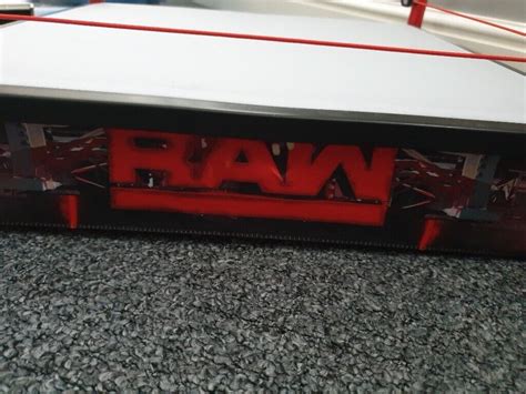 WWE elite scale Raw wrestling ring | in Hemsworth, West Yorkshire | Gumtree