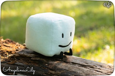 BFDI Ice Cube Handmade Plush Toy Icy Plush Battle for Dream - Etsy