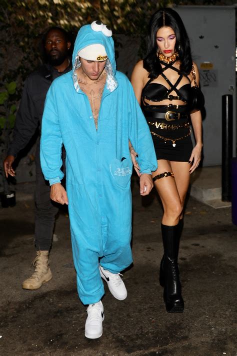 Justin and Hailey Bieber Ditched Traditional Couples Costumes This ...