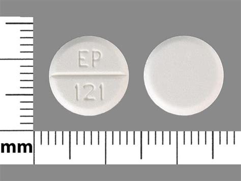 EP 121 Pill White Round 11mm - Pill Identifier