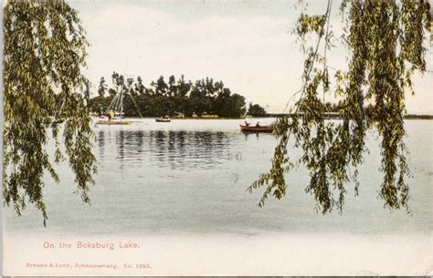 Boksburg Lake South Africa w/ Transvaal Stamp Postcard E81 | Africa ...