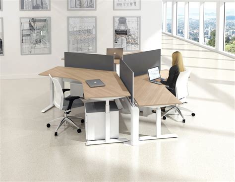 Height Adjustable Table Desk | Collaborative Office Interiors Houston